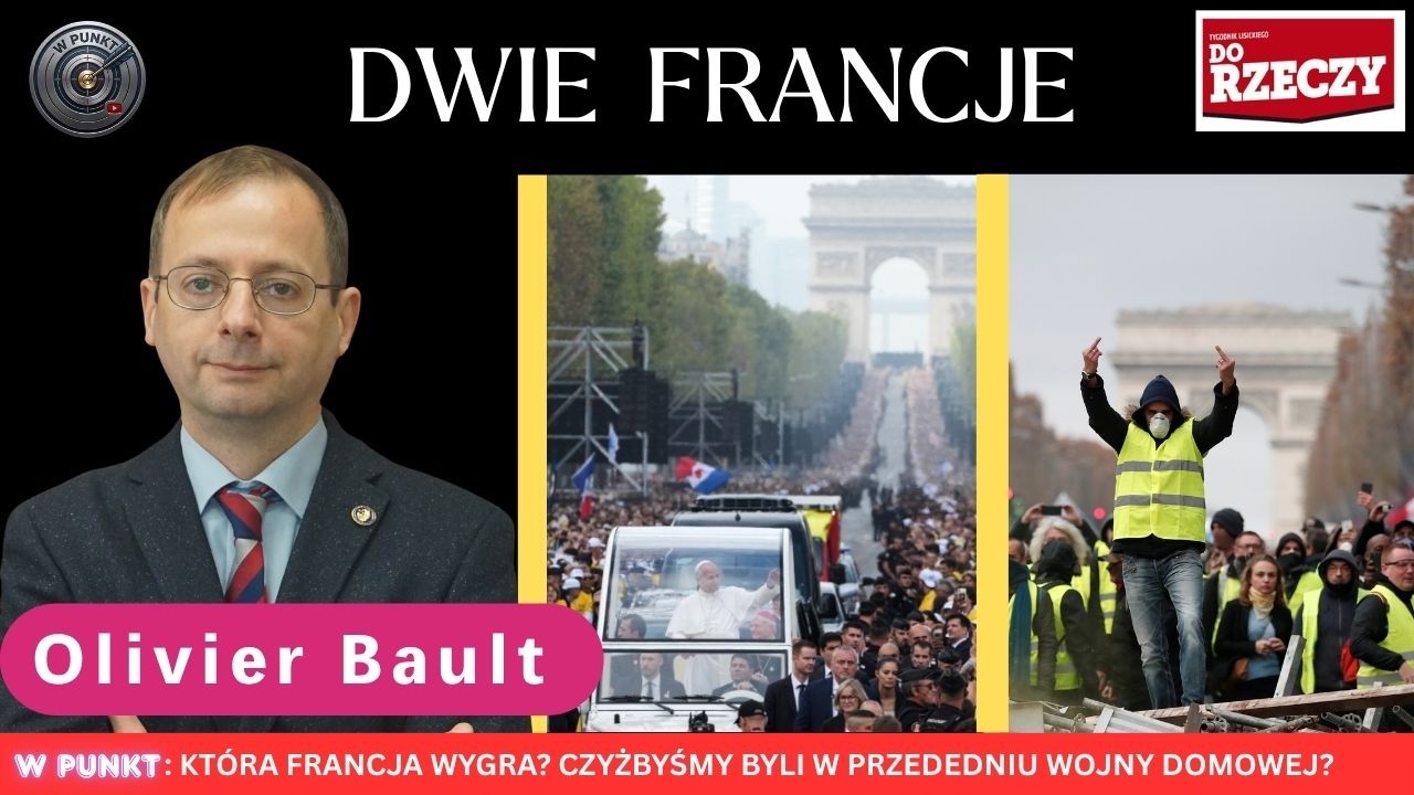 Miniatura: Dwie Francje - papieska i migracyjno-lewicowa