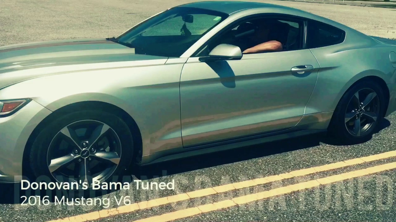 Bama Tune V6 Mustang YouTube