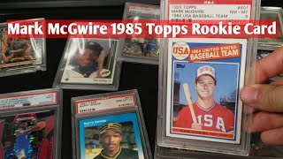 Mark McGwire 1985 Topps Rookie Card - Long Gone Summer ESPN Documentary