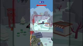 坦克狙擊手：3D 射擊遊戲《Tank Sniper: 3D Shooting Games》／四管防空砲 THUNDER  #games #gameplay screenshot 4