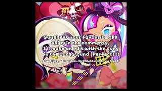 Song name= Perfect by 11 Acorn Lane! #CRK #Perfect #Ships# #crkship #firewind #wildchip #seamoon 
