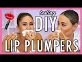 DIY Lip Plumpers TESTED: Do They Really Work?