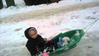 December snow in Upper Beeding.wmv