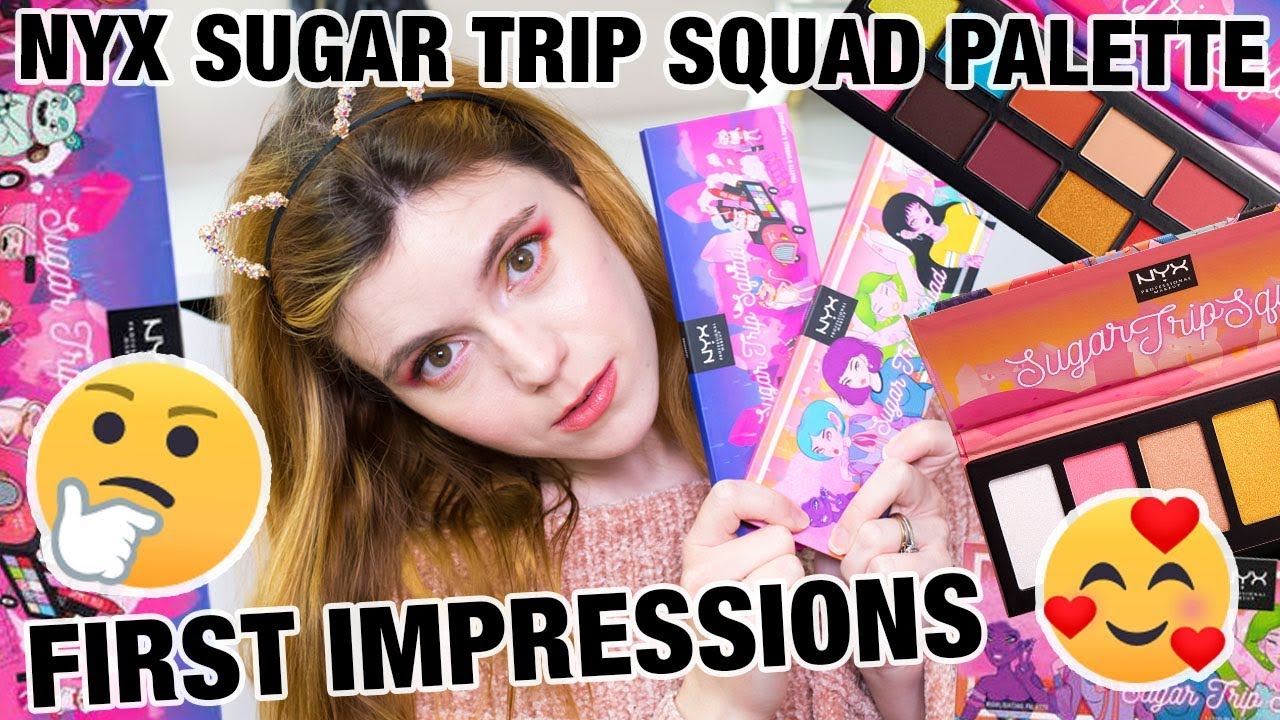 nyx sugar trip squad palette