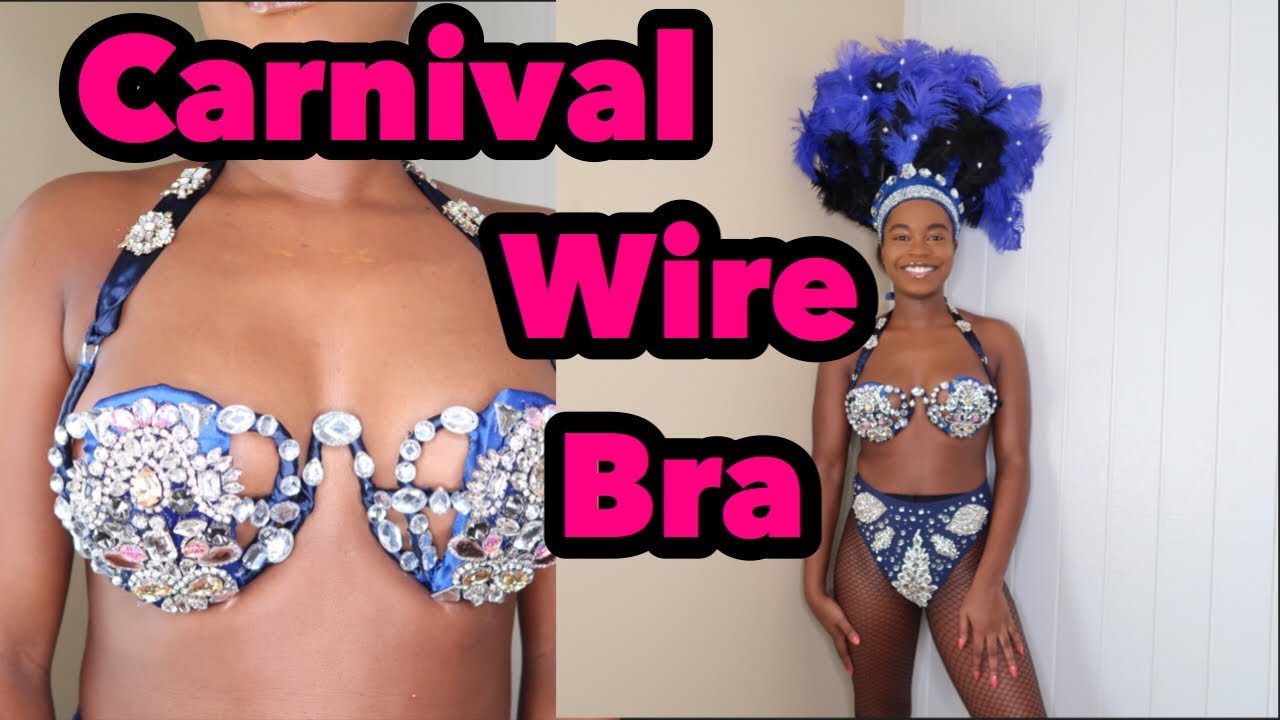 DIY Carnival Wire Bra Costume (2019) 