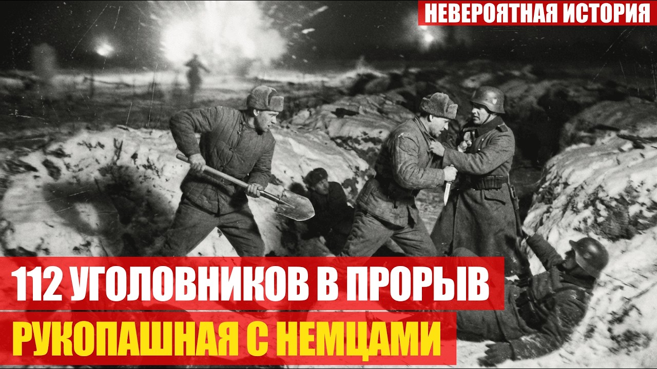 Рота УГОЛОВНИКОВ прорвала окружение спасла полк от котла, командир просил УДО — ОТКАЗАЛИ