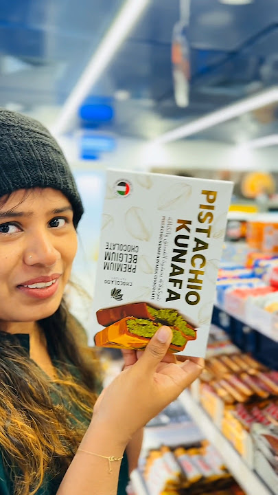 1 million views 😱kunafa chocolate 🍫available@ADNOC power station UAE #uaelife #explore