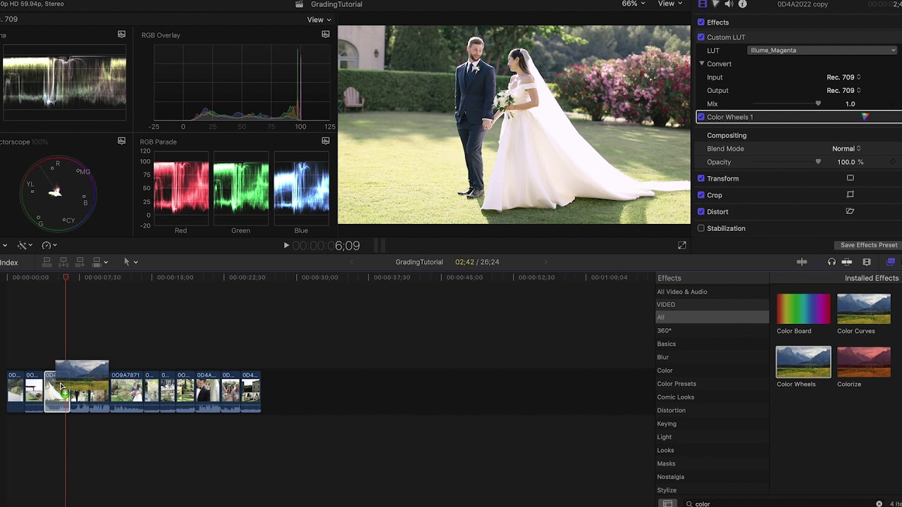 final cut pro luts final cut pro luts