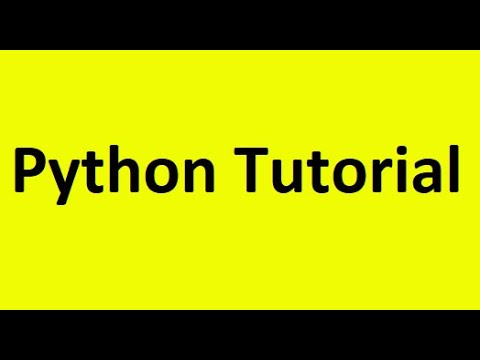 Python Tutorial 0044