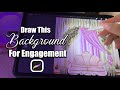 Engagement invitation card drawing live! | procreate wedding invitation tutorial
