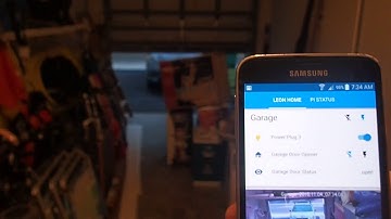 Controlling the garage door with a raspberry Pi and Home Assistant