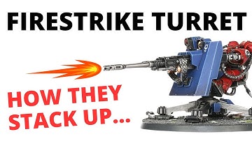 How Does the Firestrike Servo Turret Stack Up? Comparison of Damage and Unit Review