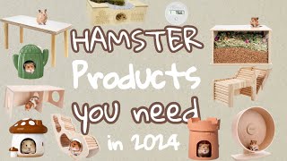 Hamster products you NEED in 2024