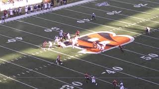 Ravens vs bengals 11-10-2019 Lamar Jackson doing Lamar thangs