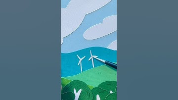 Turning a road trip sketch into paper cut art #artprocess #art #paperart #papercuts