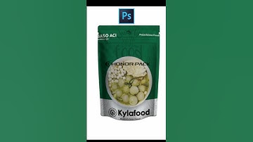 #Mockup Design Product in Photoshop // Pouch Packaging#shorts