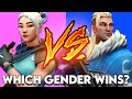 Valorant But It&#39;s Men Vs Women... (and Everyone is LOW RANKED)