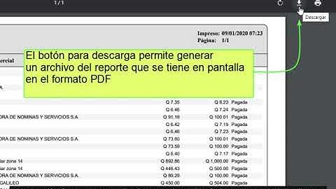 Mynube Ventas Reportes a PDF o Excel