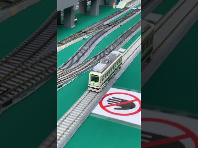 【hoゲージ 】都電荒川線7000系(ワンマイル)を走らせてみた【池袋鉄道模型芸術祭2026】2026年3月