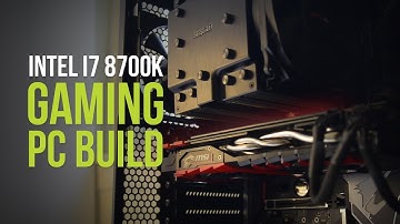 INTEL GAMING PC BUILD | i7 8700k | GTX1070ti | Meshify C | Gigabyte Aorus Gaming 5