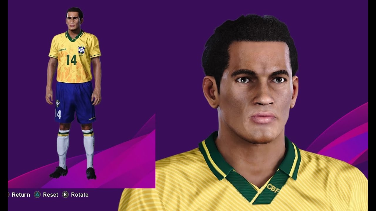 Garrincha PES 2021 and PES 2020 [PS4] face