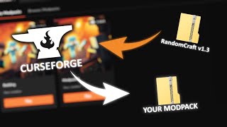 [Tutorial] how to Ex- and Import Modpacks // CurseForge // Kirti