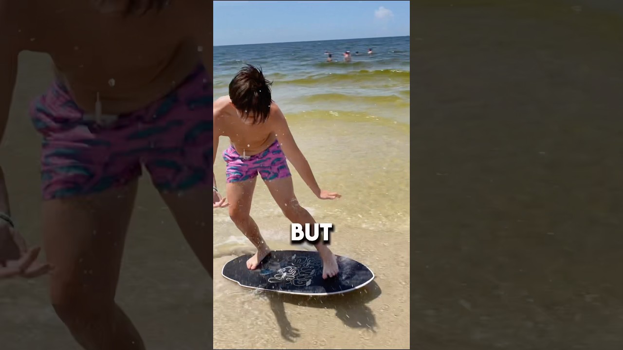 SHOW ME HOW TO SKIMBOARD!  🙏