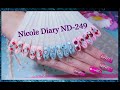 Обзор пластины Nicole Diary ND-249 / Реверсивный стемпинг / Компас на ногтях.