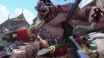 Hanzo vs Roadhog 1v1!!
