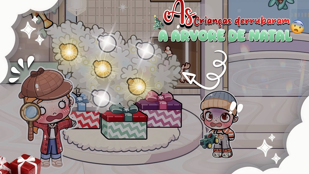AS CRIANÇAS DERRUBARAM  A ÁRVORE DE NATAL…👀🎄 || VOICE 🎙️|| AVATAR WORLD !..