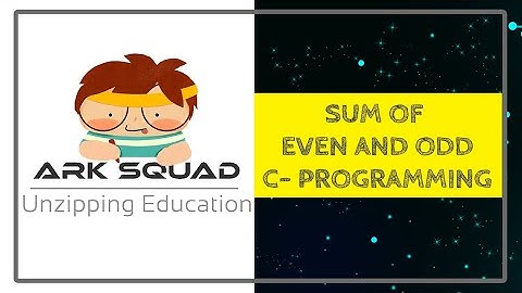 Sum of Odd or Even number in C programming | Placement Preparation | Practice #2