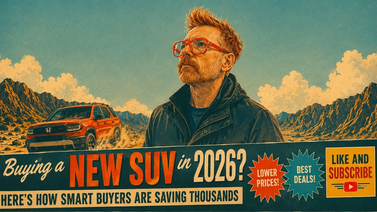 Car prices are approaching $50,000 on average in America… and most buyers are walking into dealerships completely unprepared.

In this video, automotive journalist Nik Miles breaks down the biggest mistakes people make when buying a new SUV — from hidden fees and long loans to negative equity traps and misleading monthly payments.

Using the Honda Passport TrailSport and Jeep Grand Cherokee as real-world examples, this guide explains how to:
• Negotiate the RIGHT way
• Avoid overpaying on financing
• Spot hidden dealership costs
• Handle trade-ins properly
• Protect yourself from bad loan math
• Understand the true cost of ownership

If you’re shopping for a new car in 2026, watch this before stepping into a dealership.

#CarBuying #SUV #CarDealership #NikMiles #HondaPassport #JeepGrandCherokee