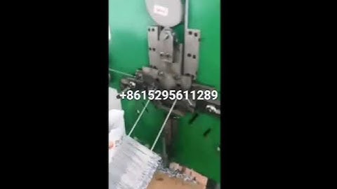 automatic tomato hook making machine
