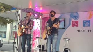 Andy McSean - Broken live @Marktplatz St. Gallen 15.9.2014