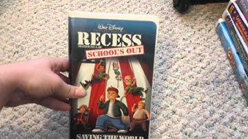 My Clam Shell VHS collection 2015 part 3