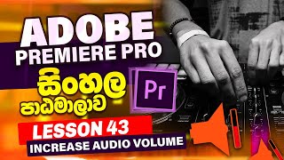 Lesson 43 | Adobe Premiere Pro Sinhala Course | Premiere Pro Tutorial Sinhala | Learn Adobe