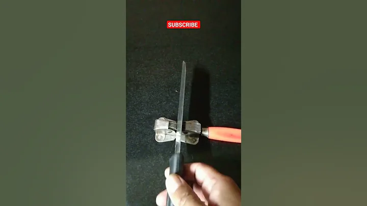 Sharpening a knife close-up #asmr #knife #sharpening #viral #ytshorts #yt #shortvideos