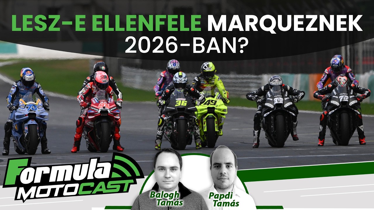 Formula Motocast: Lesz-e ellenfele Marqueznek 2026-ban?