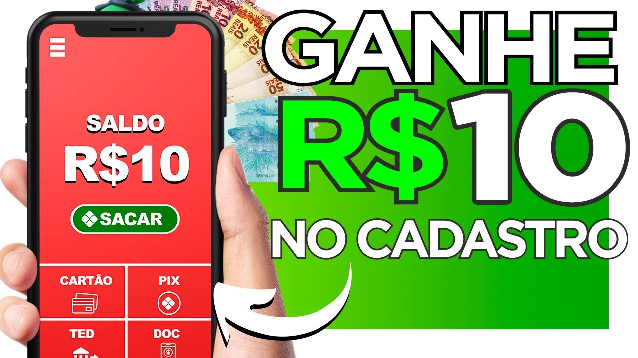 🤑 GANHE R$10,00 REAIS NO CADASTRO VIA PIX NOVO APP PAGANDO NO CADASTRO 2022 – CADASTRE E GANHE