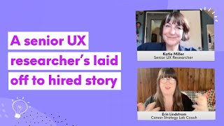 How a Senior UX Researcher from Google navigated a  layoff (a Career Strategy Lab success story)