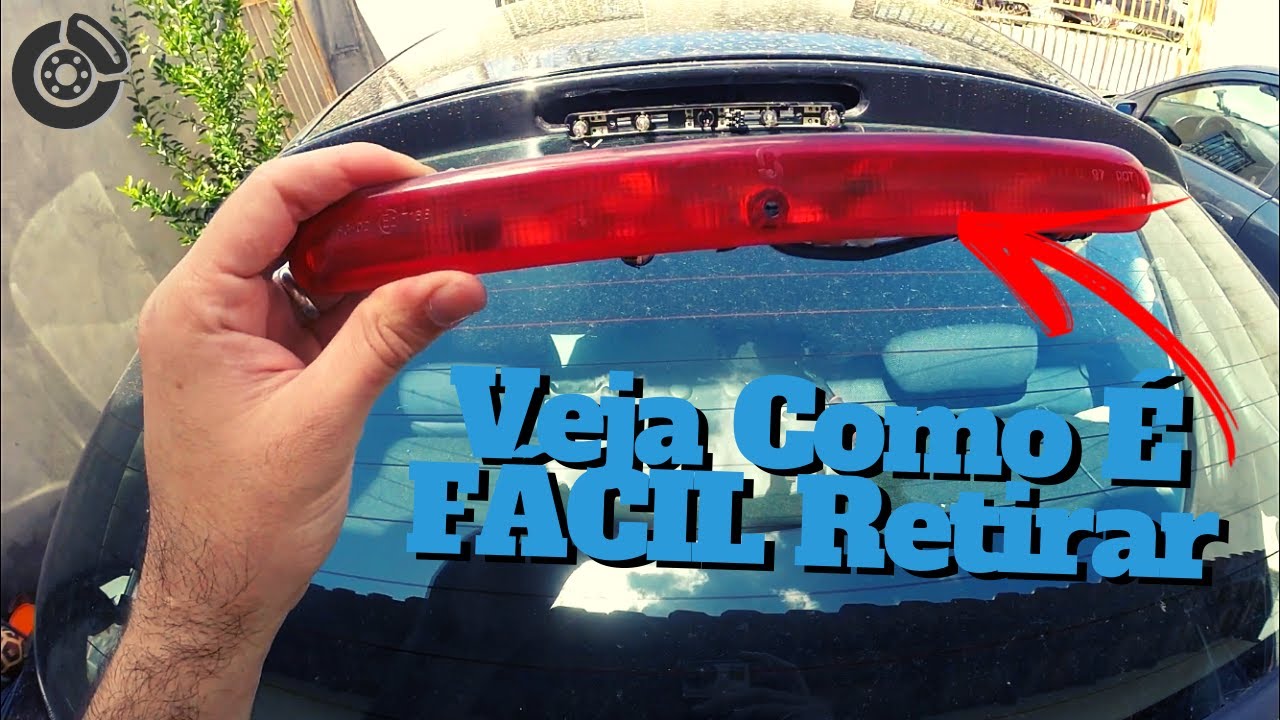 Como Retirar o Break Light do Peugeot 206 🔍