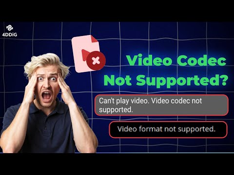 How to Fix Video Codec Not Supported? | Unsupported Encoding Settings FIX