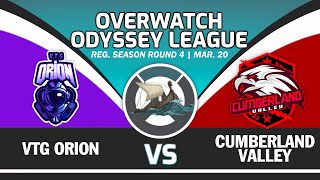 REG. SEASON ROUND 4 | VTG ORION vs. CUMBERLAND VALLEY