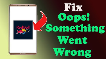 ✅How to Fix Red Bull TV App Oops something Went Wrong Error on Android ✅