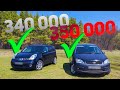 Авто для семьи. Сравнение компактвэнов. Nissan VS Ford.