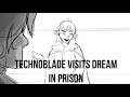 Technoblade visits Dream in Prison, but as a &#39;Disney&#39; scene - A DreamSMP animation