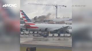 Fire at Charlotte Douglas International Airport empties terminal