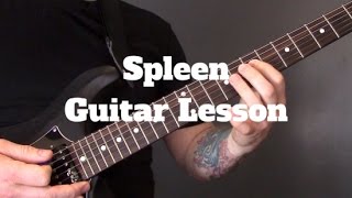 Video thumbnail of "Peste Noire - Spleen Guitar Lesson"