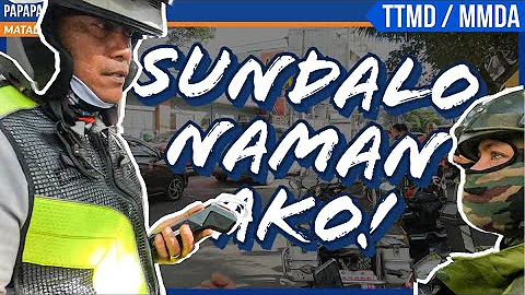 Yung mga pulis nga eh! / TTMD SOG MMDA CLEARING OPERATION - PAPAPAU