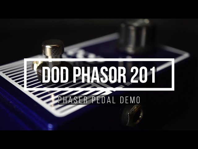 No Talking] DOD Phasor 201 - Pedal Demo with Charles and Ryan
